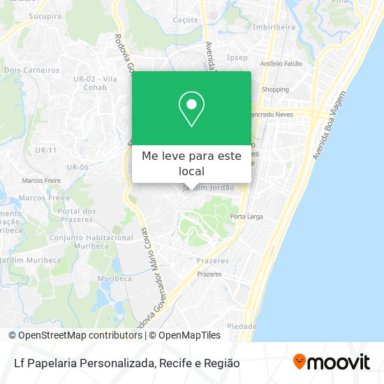 Lf Papelaria Personalizada mapa