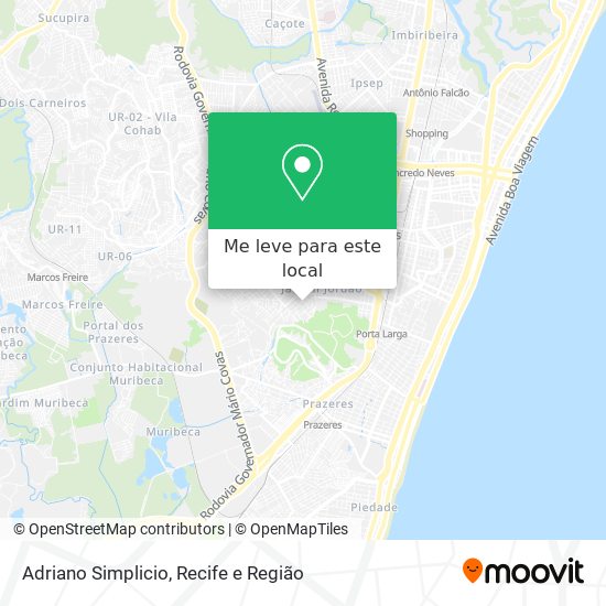 Adriano Simplicio mapa