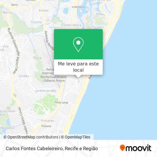 Carlos Fontes Cabeleireiro mapa