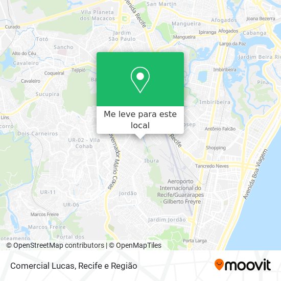 Comercial Lucas mapa