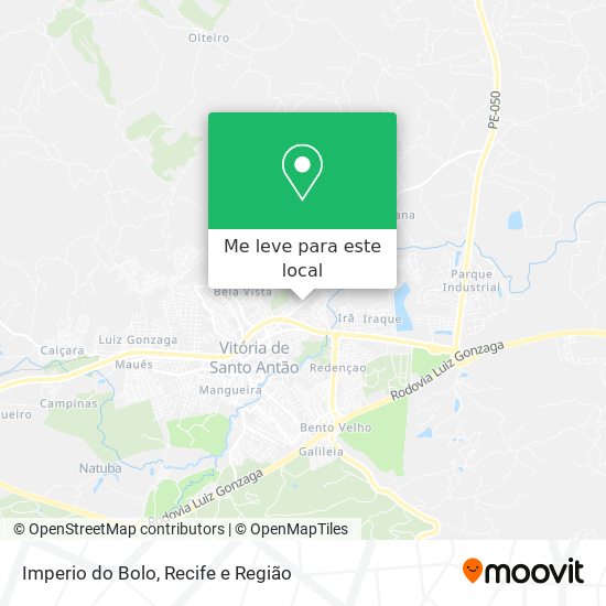 Imperio do Bolo mapa