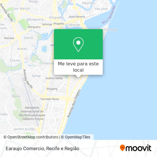 Earaujo Comercio mapa