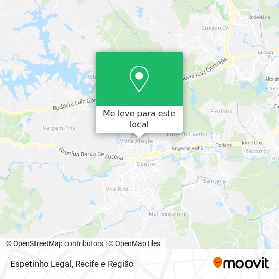 Espetinho Legal mapa