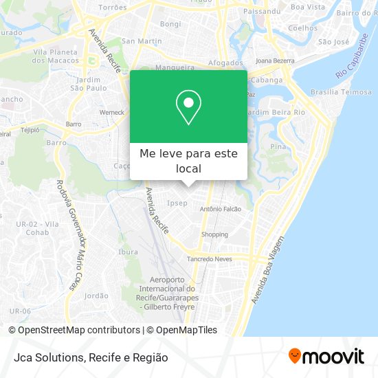 Jca Solutions mapa