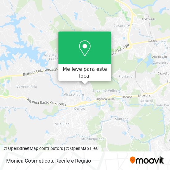Monica Cosmeticos mapa
