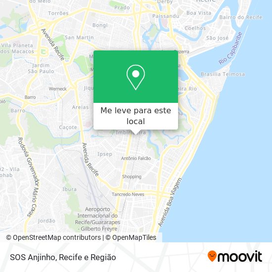 SOS Anjinho mapa