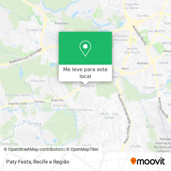 Paty Festa mapa