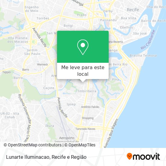 Lunarte Iluminacao mapa