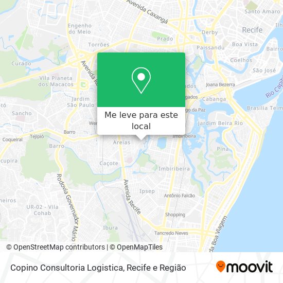 Copino Consultoria Logistica mapa