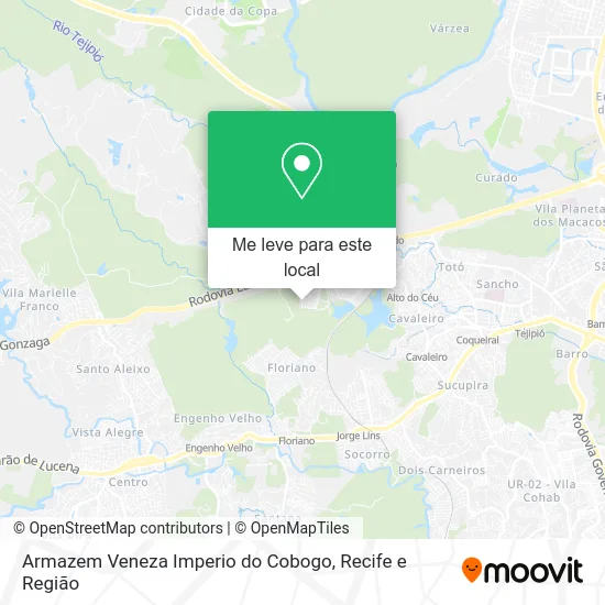 Armazem Veneza Imperio do Cobogo mapa