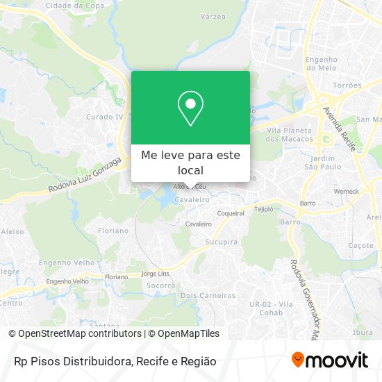 Rp Pisos Distribuidora mapa