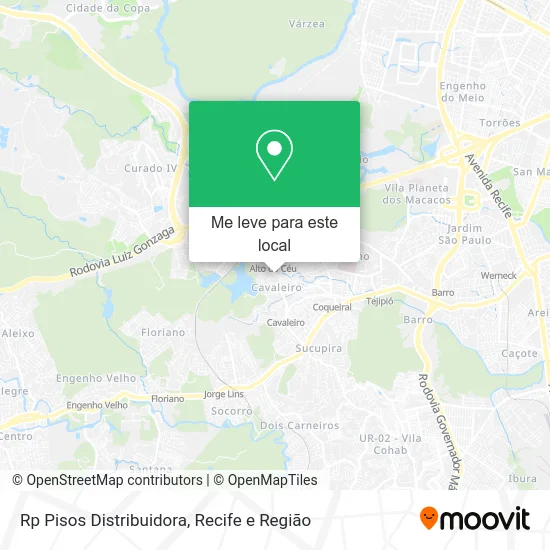 Rp Pisos Distribuidora mapa