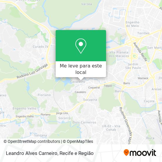 Leandro Alves Carneiro mapa