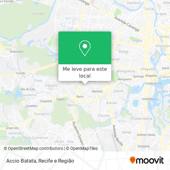 Accio Batata mapa