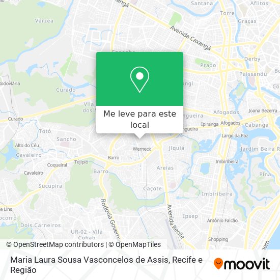 Maria Laura Sousa Vasconcelos de Assis mapa