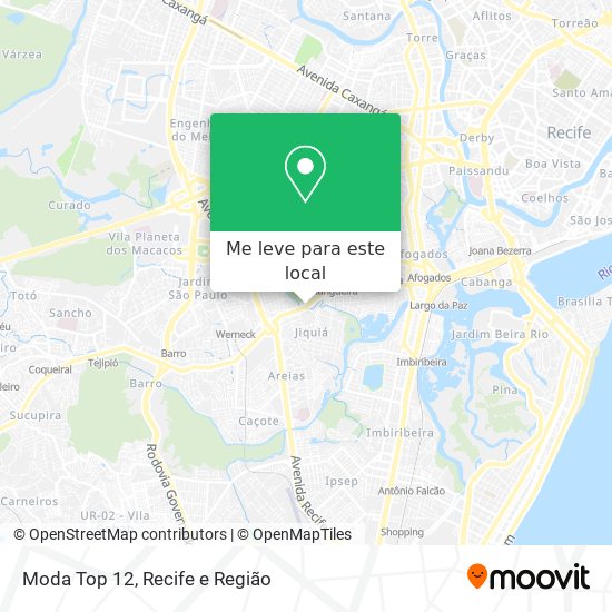Moda Top 12 mapa