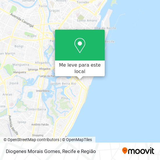 Diogenes Morais Gomes mapa