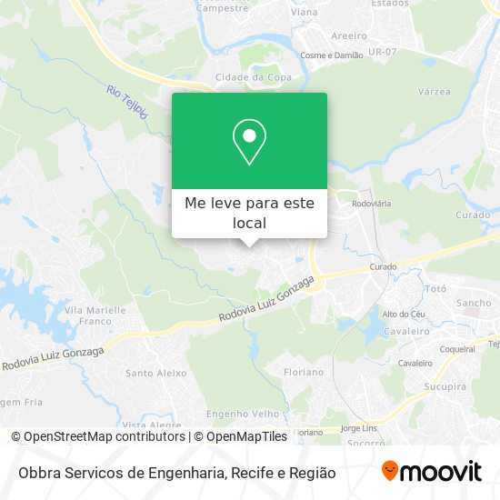 Obbra Servicos de Engenharia mapa