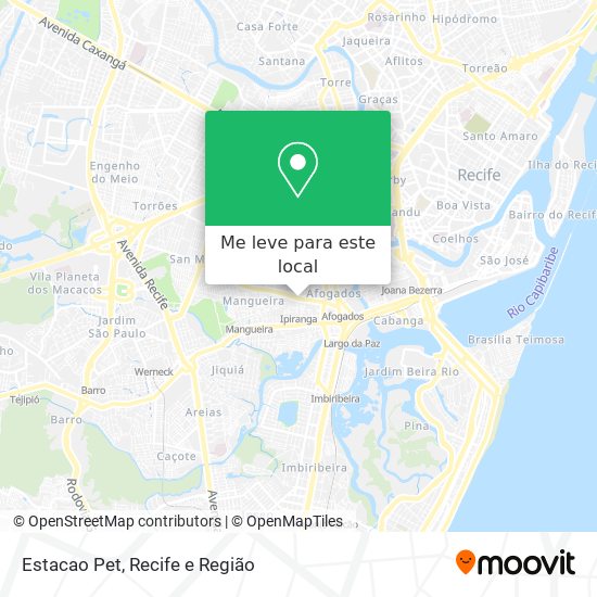 Estacao Pet mapa