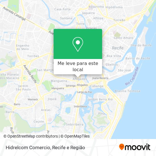 Hidrelcom Comercio mapa