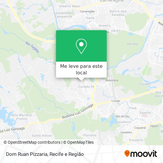 Dom Ruan Pizzaria mapa