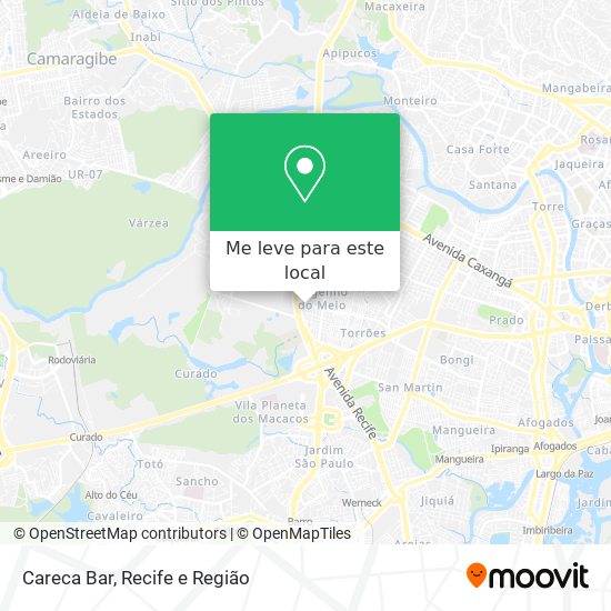 Careca Bar mapa
