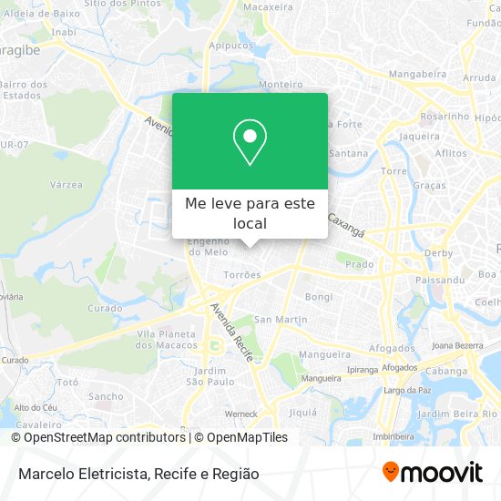 Marcelo Eletricista mapa