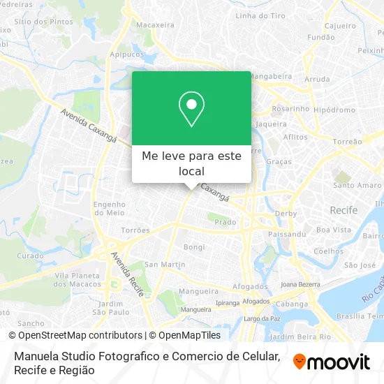 Manuela Studio Fotografico e Comercio de Celular mapa