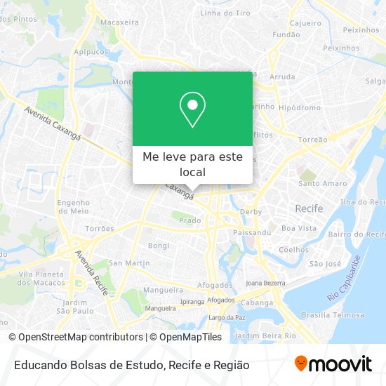 Educando Bolsas de Estudo mapa