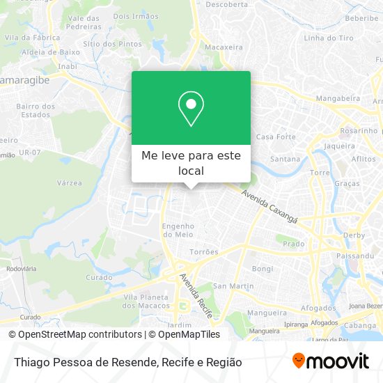 Thiago Pessoa de Resende mapa