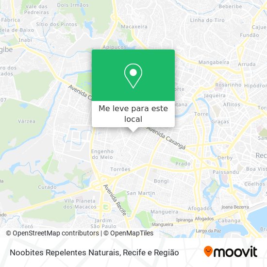 Noobites Repelentes Naturais mapa