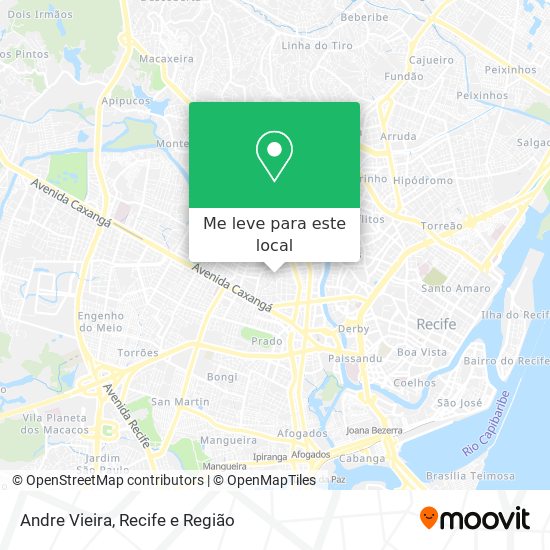 Andre Vieira mapa