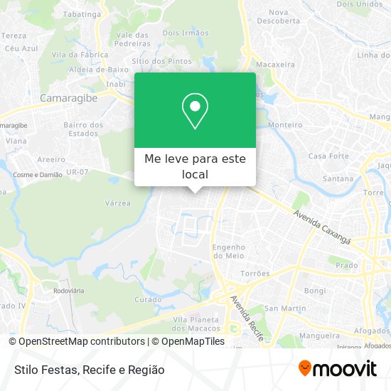 Stilo Festas mapa