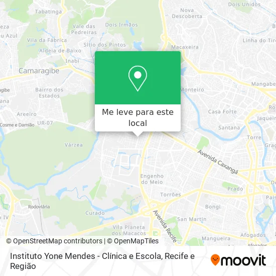 Instituto Yone Mendes - Clínica e Escola mapa