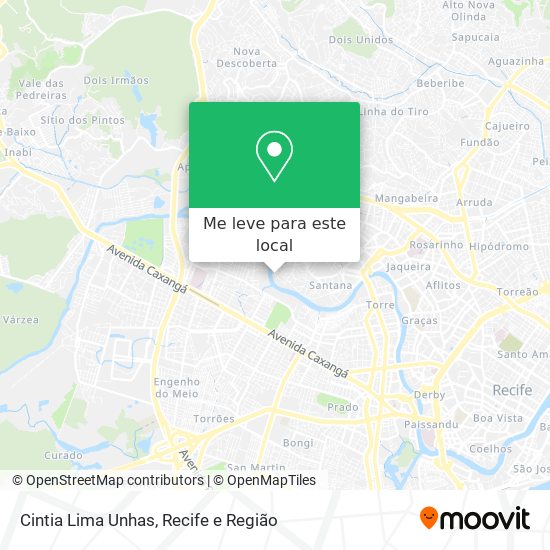 Cintia Lima Unhas mapa