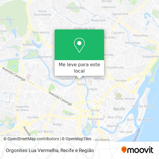 Orgonites Lua Vermelha mapa
