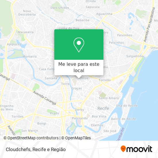 Cloudchefs mapa