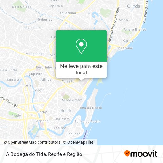 A Bodega do Tida mapa