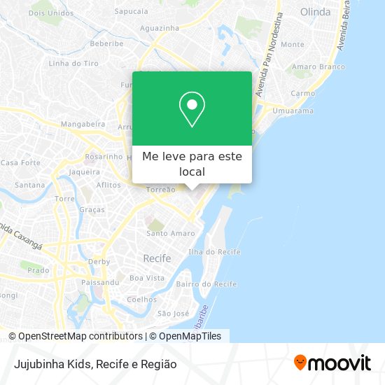 Jujubinha Kids mapa