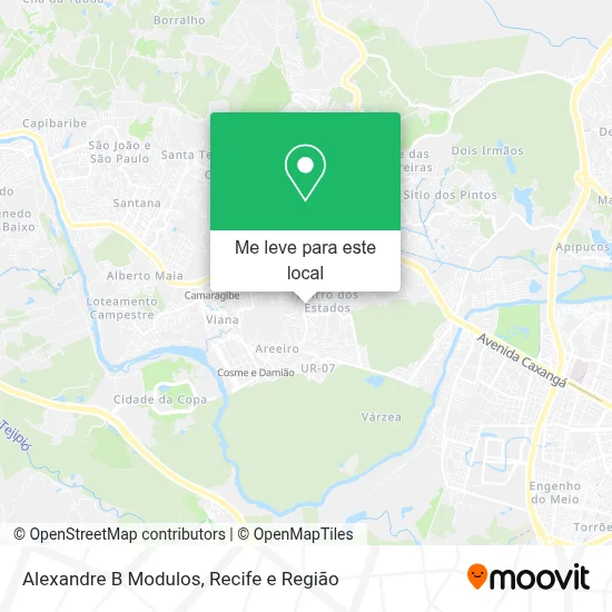 Alexandre B Modulos mapa