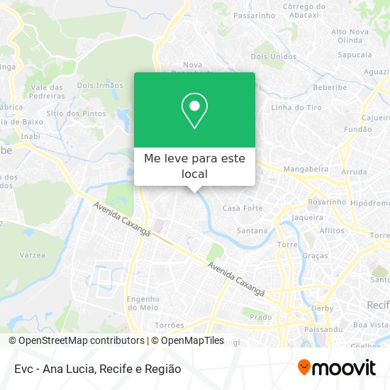 Evc - Ana Lucia mapa