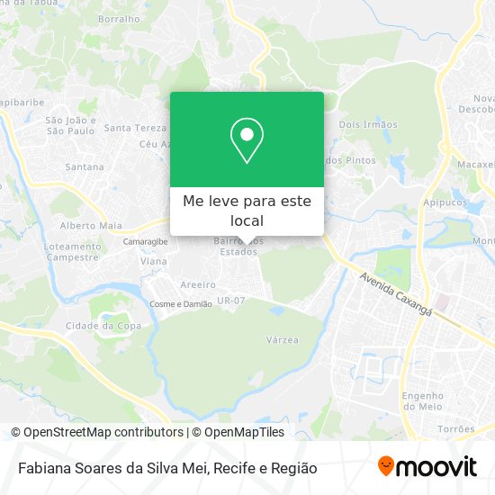 Fabiana Soares da Silva Mei mapa