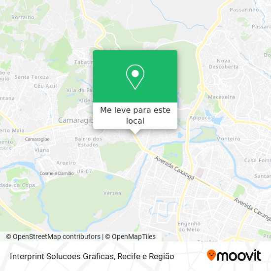 Interprint Solucoes Graficas mapa