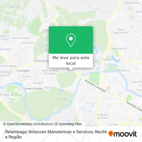 Relampago Solucoes Manutencao e Servicos mapa