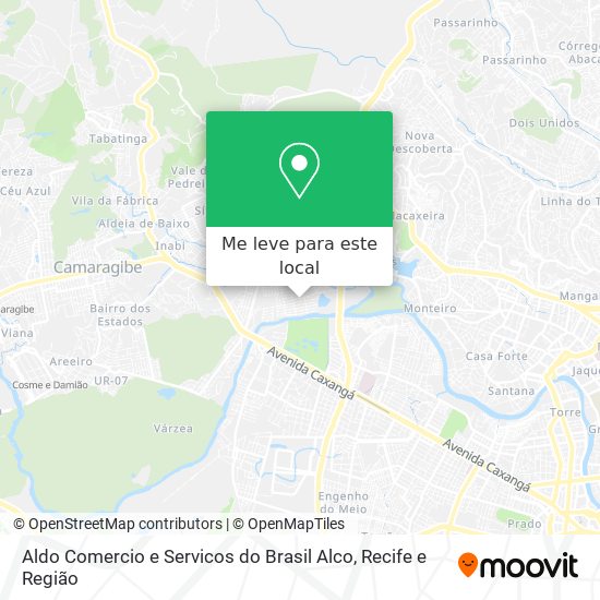 Aldo Comercio e Servicos do Brasil Alco mapa