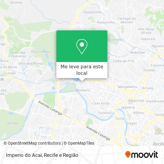 Imperio do Acai mapa