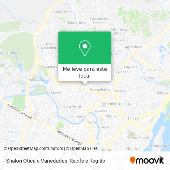 Shalon Otica e Variedades mapa