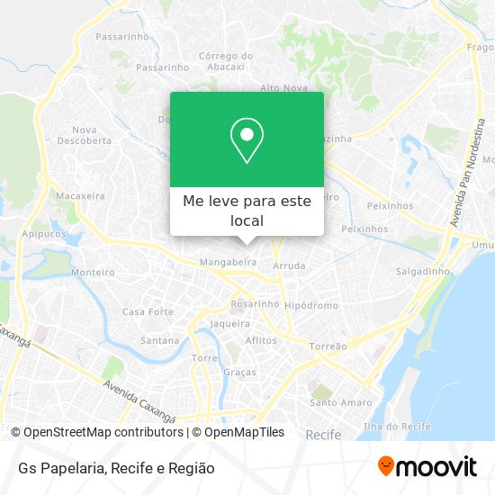 Gs Papelaria mapa