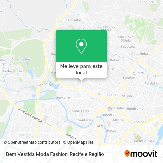 Bem Vestida Moda Fashion mapa