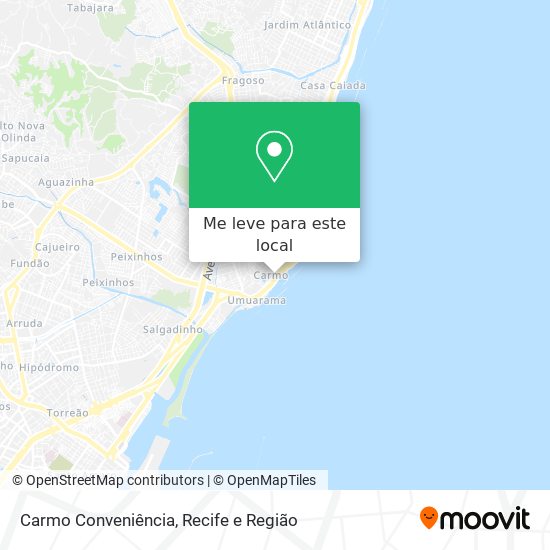 Carmo Conveniência mapa